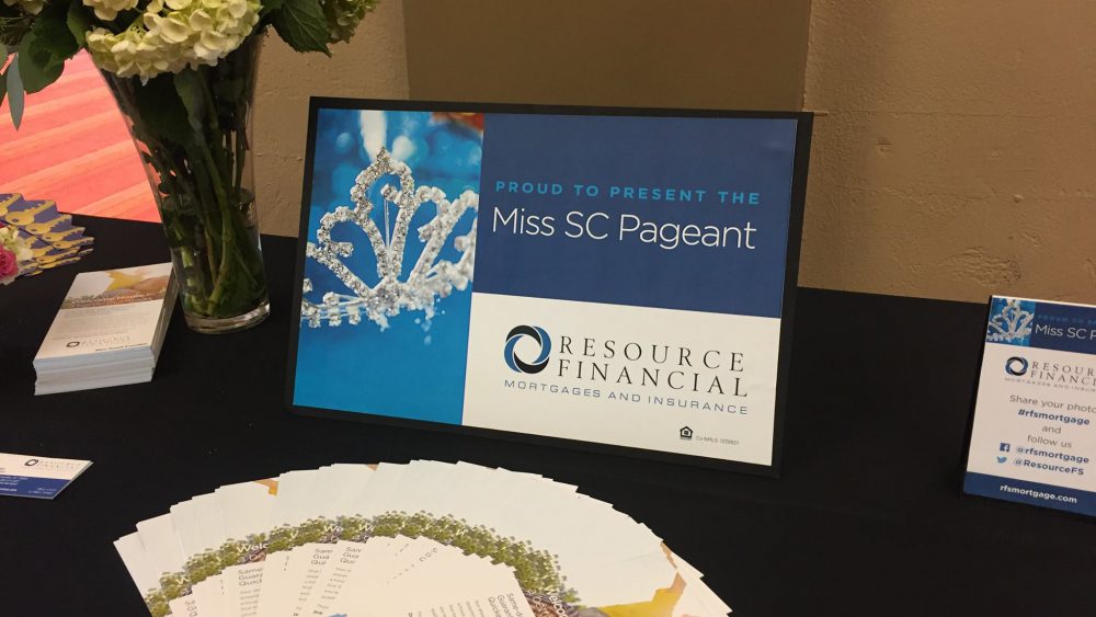 Miss South Carolina Sponsor Table