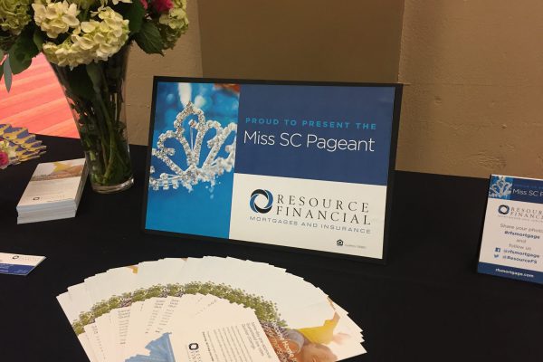 Miss South Carolina Sponsor Table